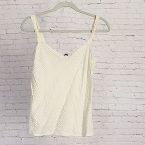 100% Silk Eileen Fisher Creme Camisole